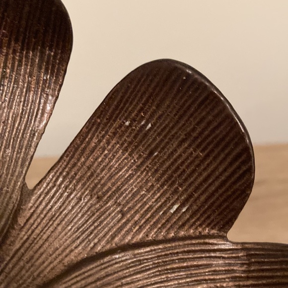 Michael Aram tulip servers brown enamel - Picture 12 of 14